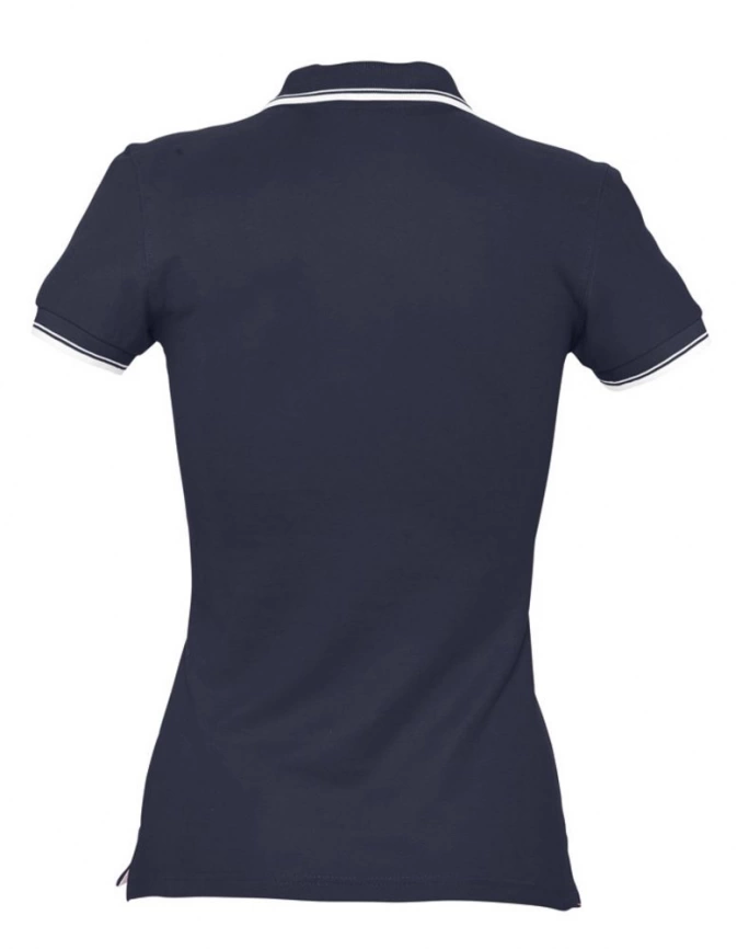 Рубашка поло женская Practice women 270 темно-синяя с белым, размер S фото 2
