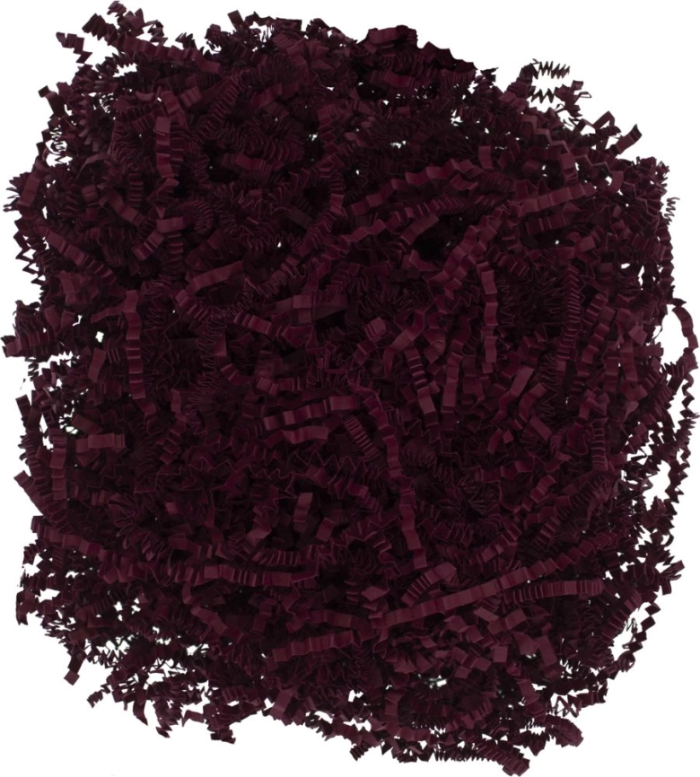 Бумажный наполнитель Chip Exclusive, 1 кг, марсала фото 1