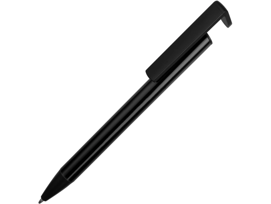 Ручка-подставка шариковая Кипер Металл, черный фото 1