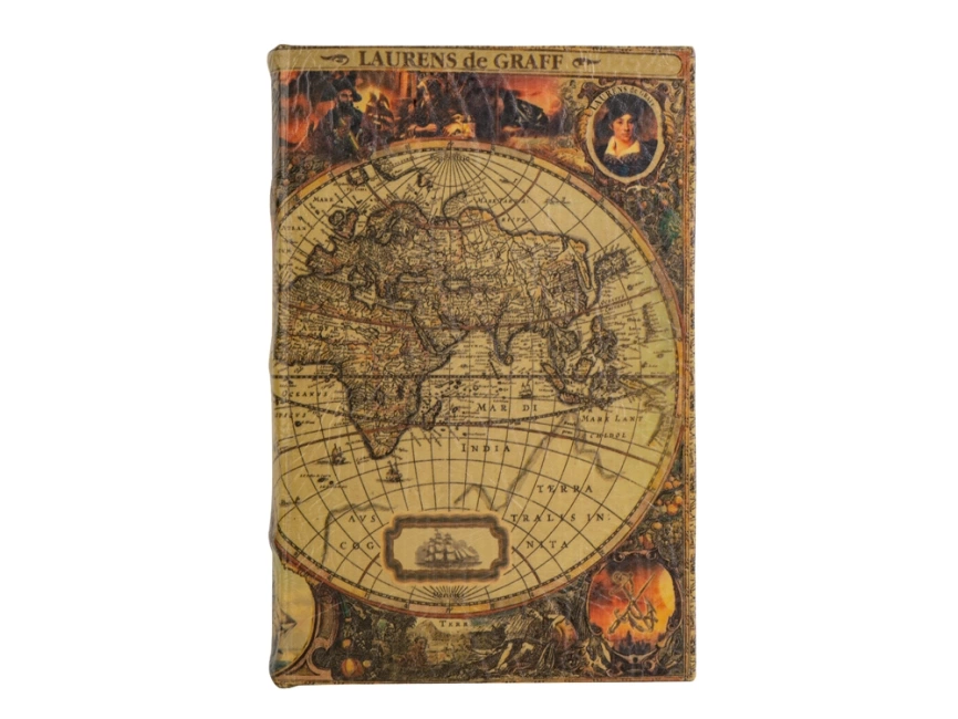 Подарочная коробка Карта мира, big size фото 3