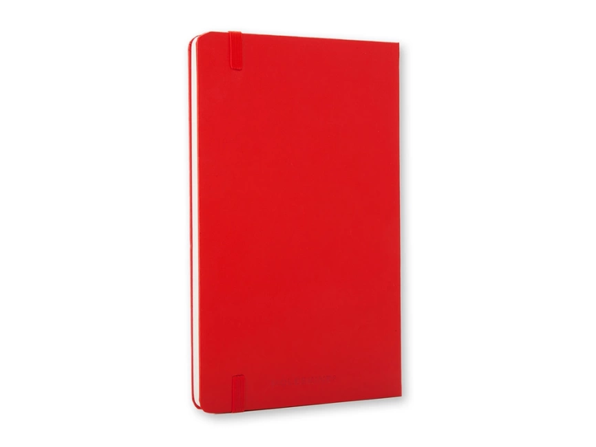 Записная книжка Moleskine Classic (нелинованный) в твердой обложке, Large (13х21см), красный фото 3