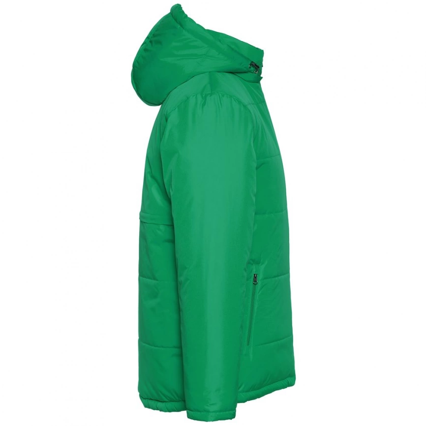 Куртка Unit Tulun, темно-зеленая, размер M фото 2