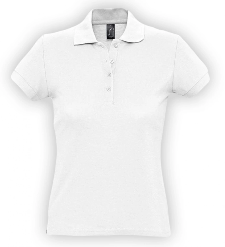 Рубашка поло женская Passion 170 белая, размер XXL фото 1