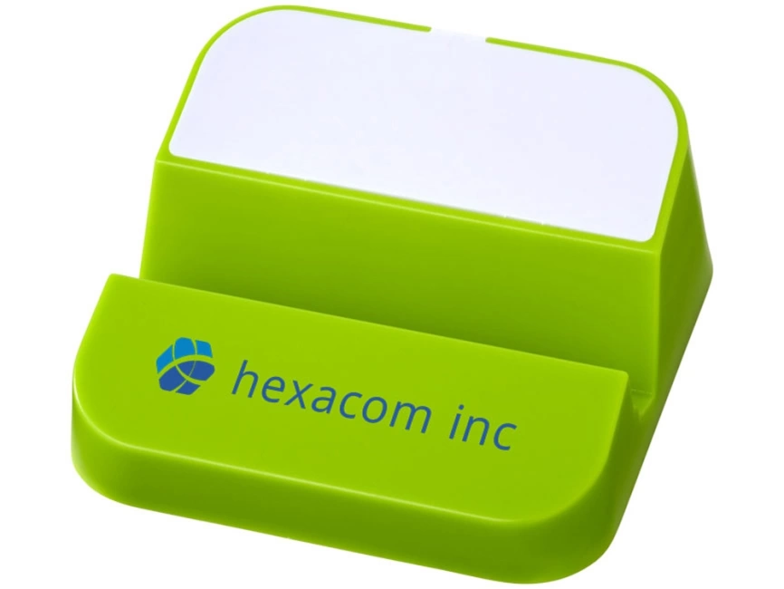 Подставка для телефона и ЮСБ хаб Hopper 3 в 1, лайм фото 8