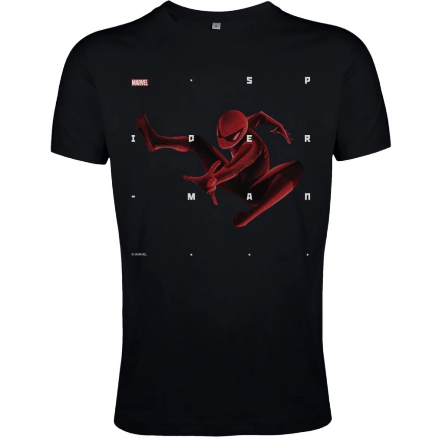 Футболка Spider-Man Retro, черная S фото 3