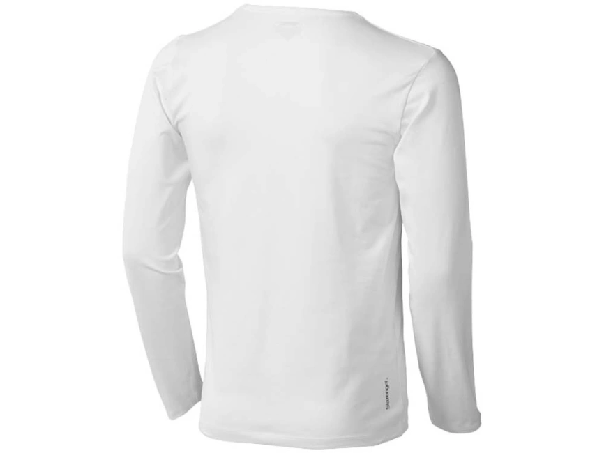 Футболка мужская Curve с длинным рукавом, белый фото 2