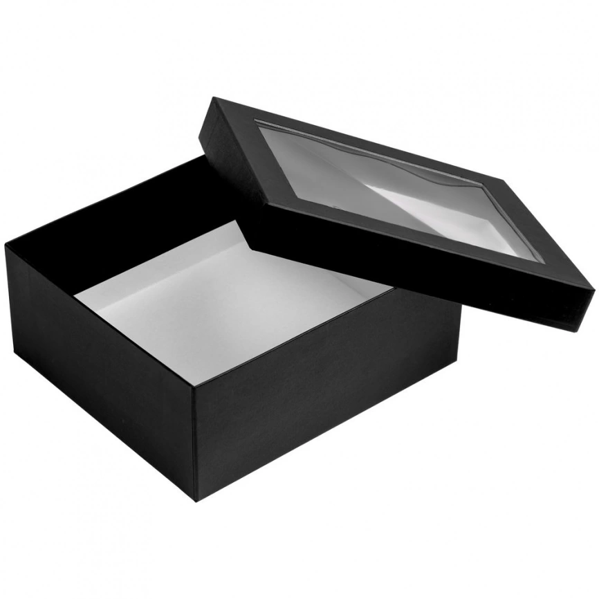 Коробка Teaser с окошком, черная фото 3