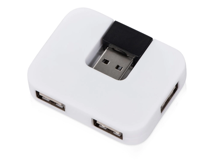 USB Hub Gaia на 4 порта, белый фото 1