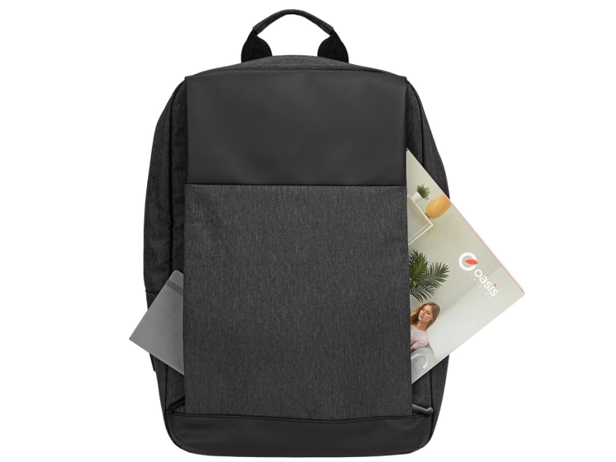Рюкзак с отделением для ноутбука District, темно-серый фото 7