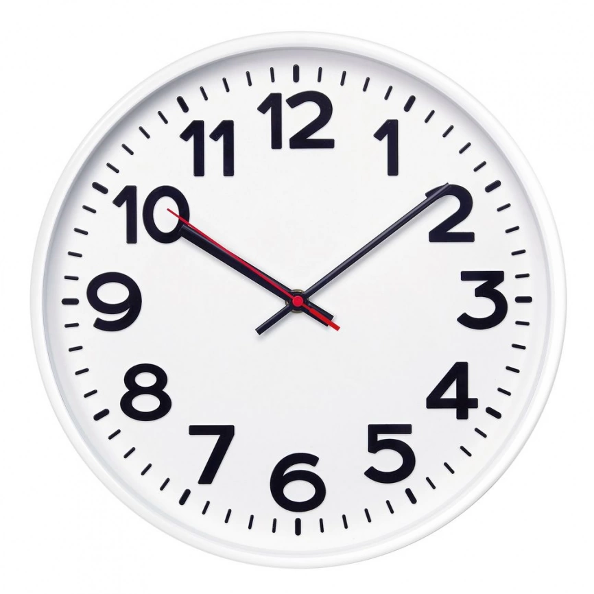 Часы настенные ChronoTop, белые фото 1