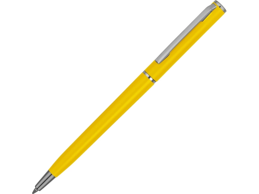 Ручка шариковая Наварра, желтая фото 1