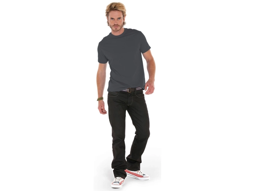 Футболка Heavy Super Club мужская, темно-серый фото 3