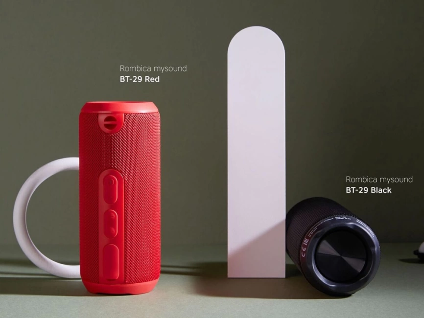 Портативная колонка Rombica Mysound BT-29 Red фото 12