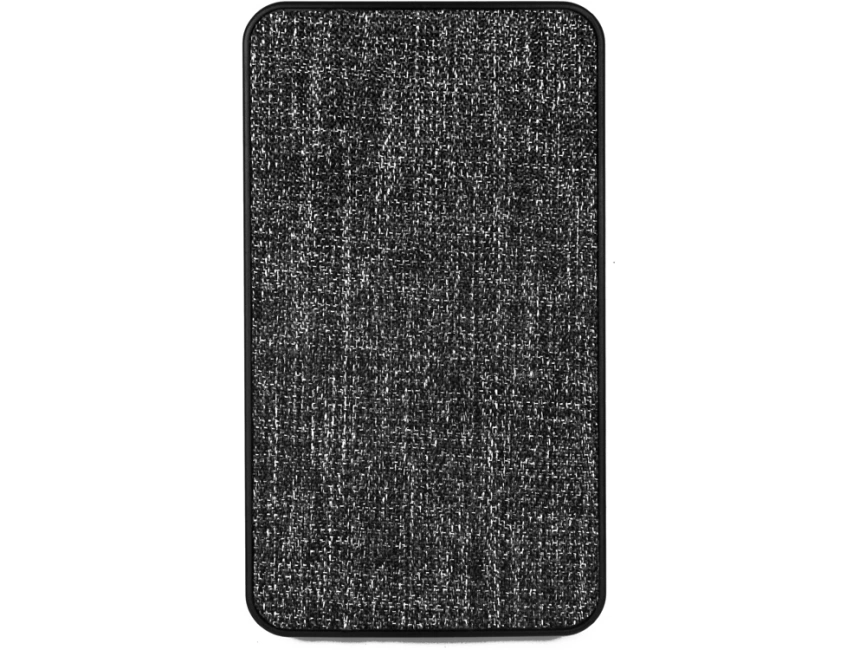 Зарядное устройство из ткани, 4000 mAh, черный фото 4