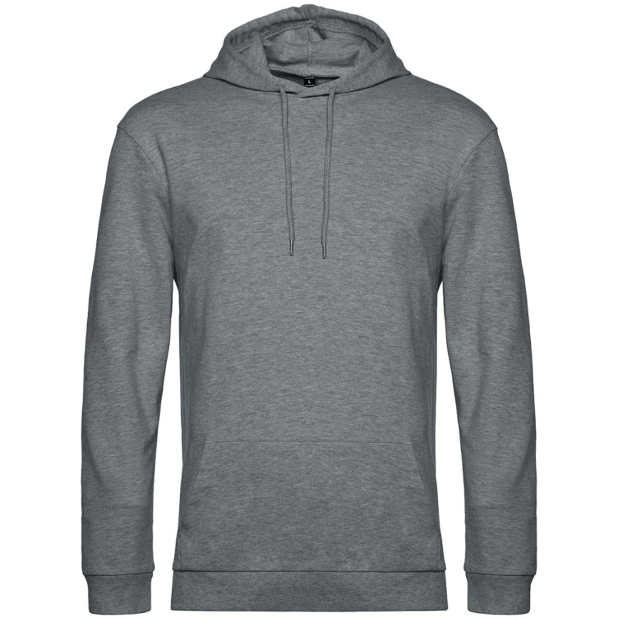 Толстовка с капюшоном унисекс Hoodie, темно-серый меланж, размер M фото 1