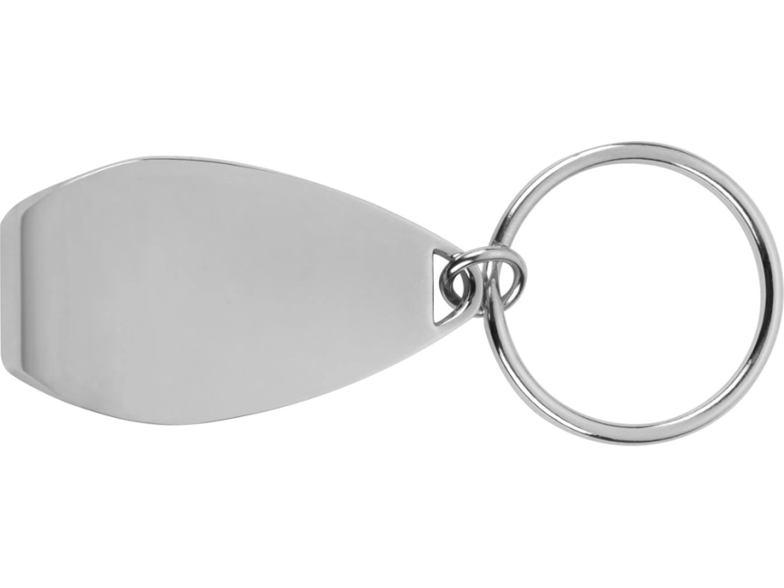 Брелок-открывалка Всегда с собой, серебристый фото 3