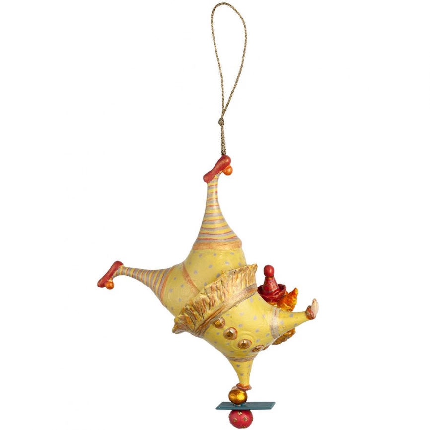 Набор из 3 елочных игрушек Circus Collection: барабанщик, акробат и слон фото 10