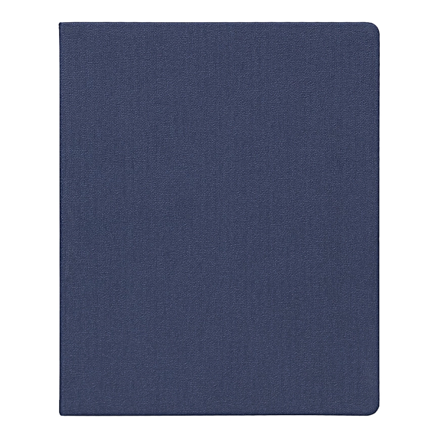 Еженедельник Classic Sand A4, синий, недатированный, в твердой обложке фото 1