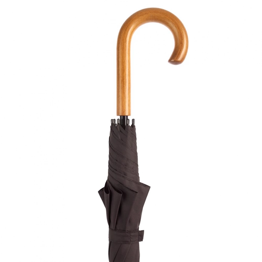 Зонт-трость Unit Classic, коричневый фото 4
