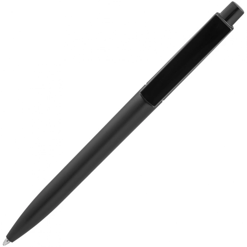 Ручка шариковая Crest, черная фото 2
