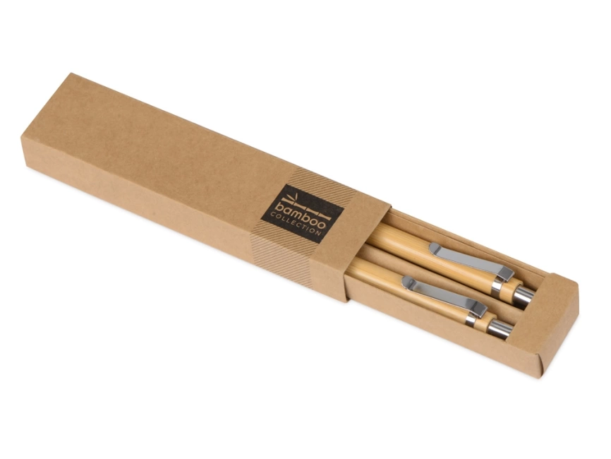 Набор Bamboo шариковая ручка и механический карандаш фото 5
