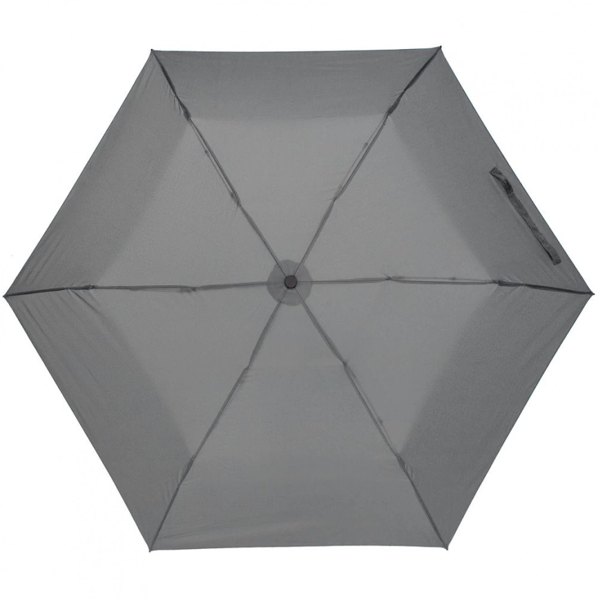 Зонт складной Luft Trek, серый фото 2