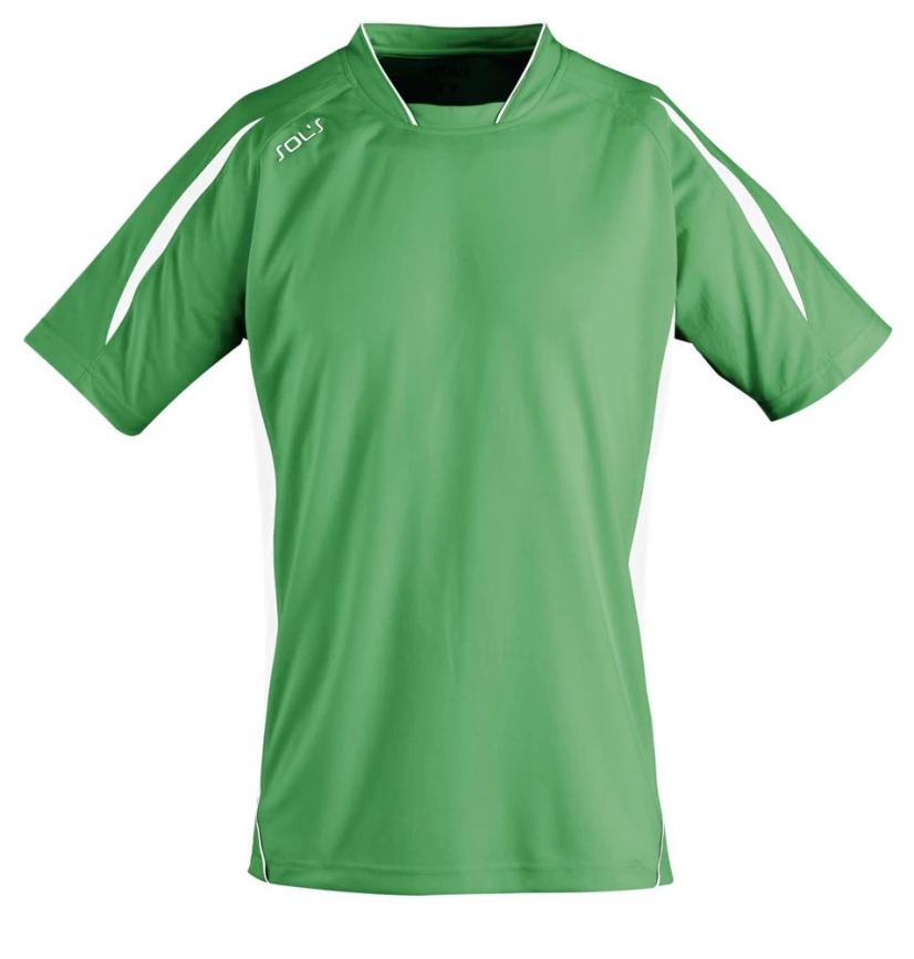 Футболка спортивная Maracana 140, зеленая с белым, размер M фото 3