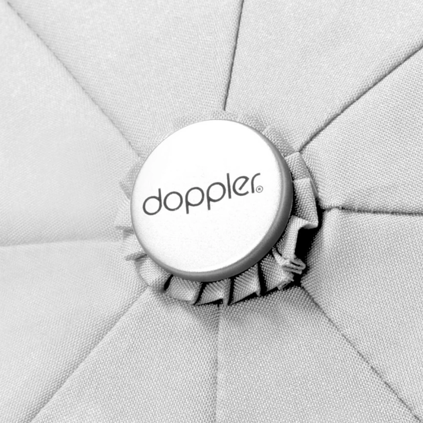 Зонт складной Fiber Alu Light, белый фото 5