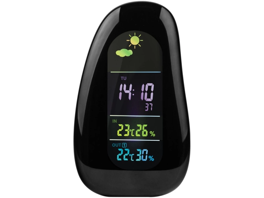 Метеостанция Rombica StoneCast 1 WTS, черный фото 1