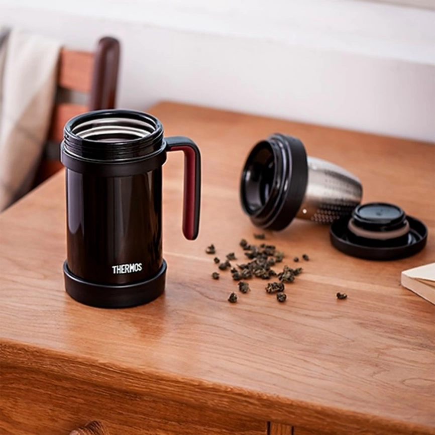 Термос Thermos TCMF501, темно-коричневый фото 7