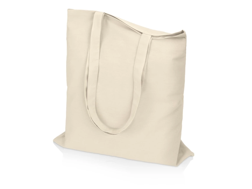 Сумка для шопинга Carryme 140 хлопковая, 140 г/м2, натуральный фото 1