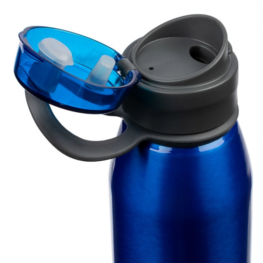 Спортивная бутылка для воды Korver, синяя фото 4