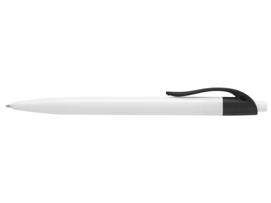 Ручка шариковая Какаду, белая с черным фото 4