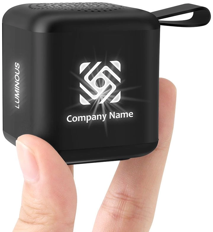 Bluetooth колонка Slaigo mini, стерео TWS,чёрная фото 7