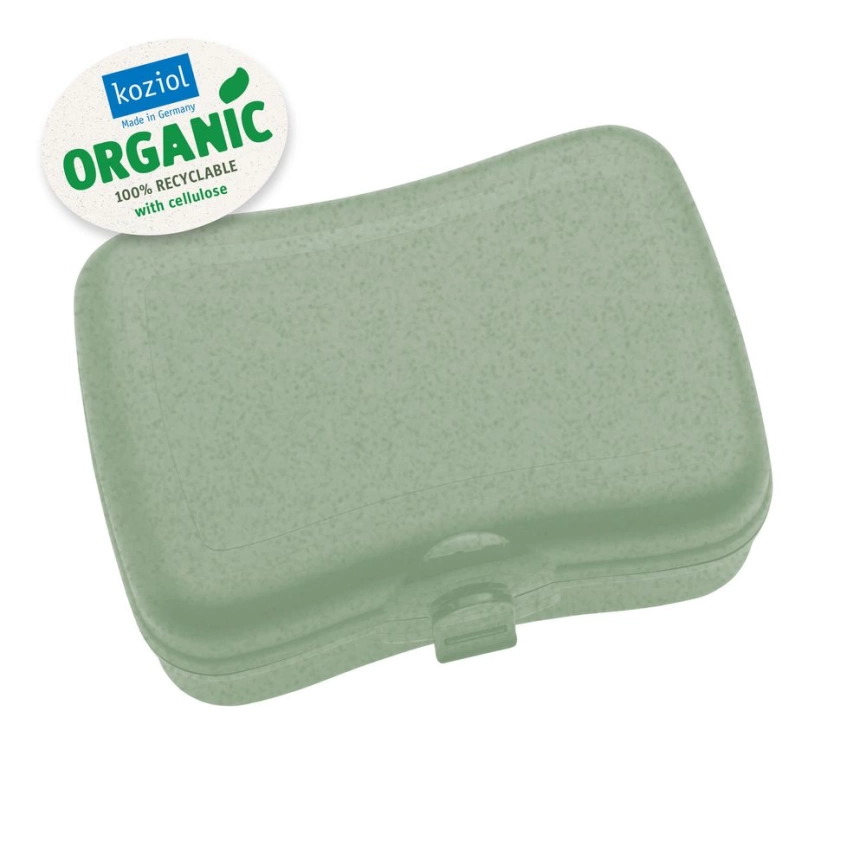 Ланчбокс Basic Organic, зеленый фото 2