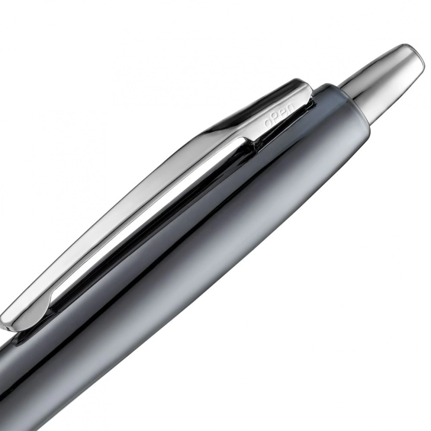 Ручка шариковая Barracuda, серая фото 5