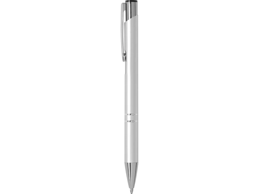 Ручка металлическая шариковая Legend, серебристый фото 3