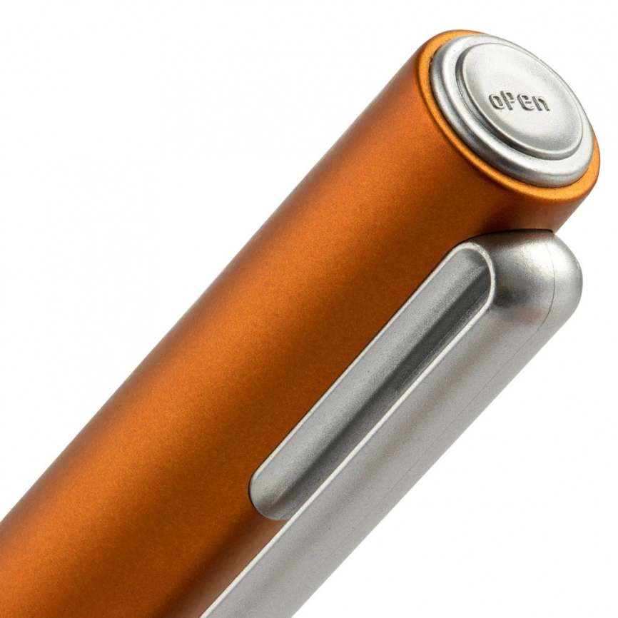 Ручка шариковая Drift Silver, оранжевый металлик фото 4