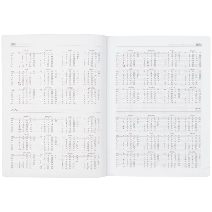 Еженедельник Form, датированный, зеленый фото 8