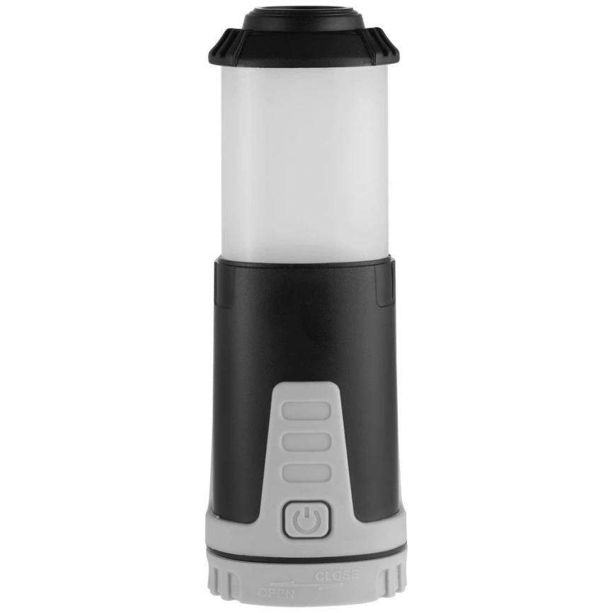 Кемпинговый фонарь Fyrtorn, серый с черным фото 13