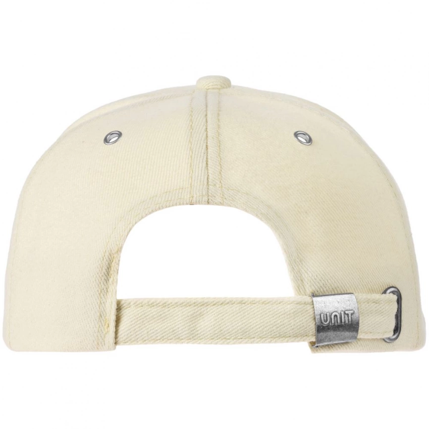 Бейсболка Unit Standard, бежевая фото 8