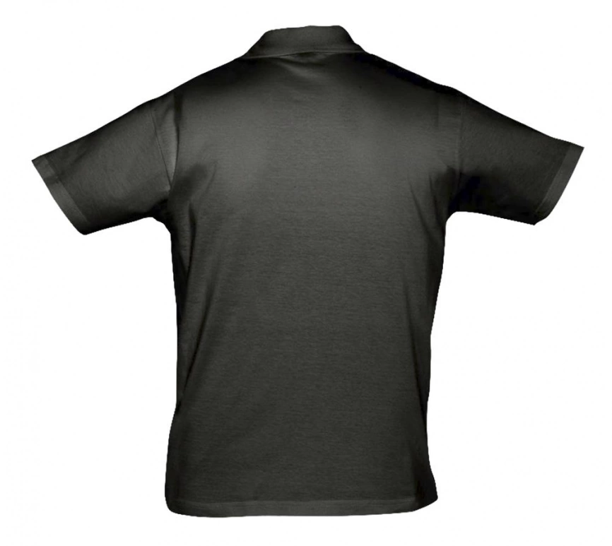 Рубашка поло мужская Prescott men 170 черная, размер XXL фото 2