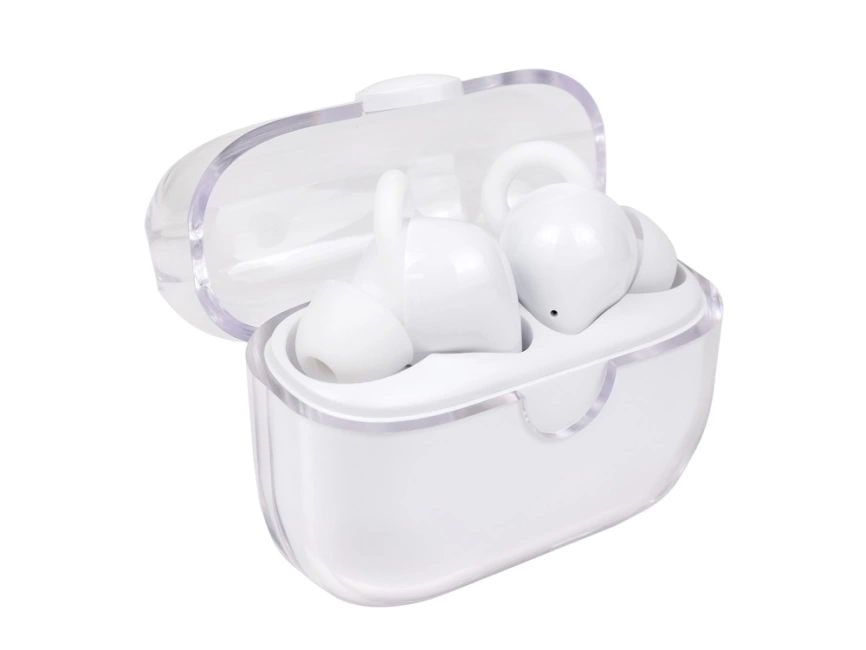 Наушники беспроводные TWS Clarity с шумоподавлением ENC, белый фото 2