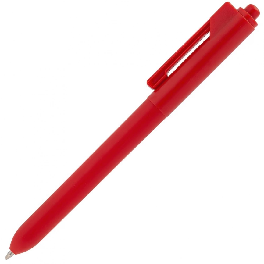Ручка шариковая Hint, красная фото 5
