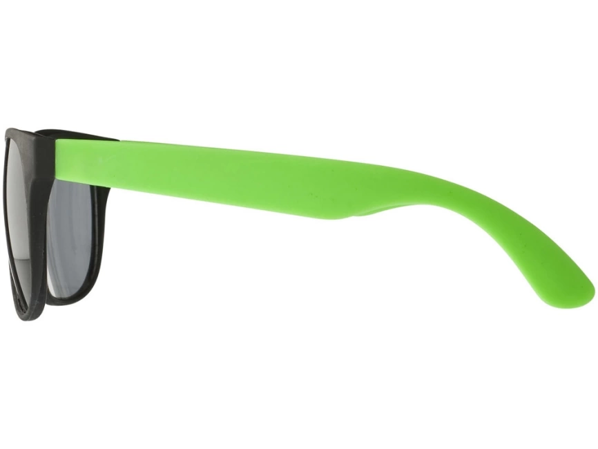 Очки солнцезащитные Retro, неоново-зеленый фото 3
