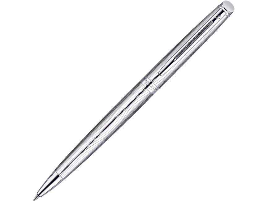 Ручка шариковая Waterman модель Hemisphere Deluxe Metal CT в футляре фото 1