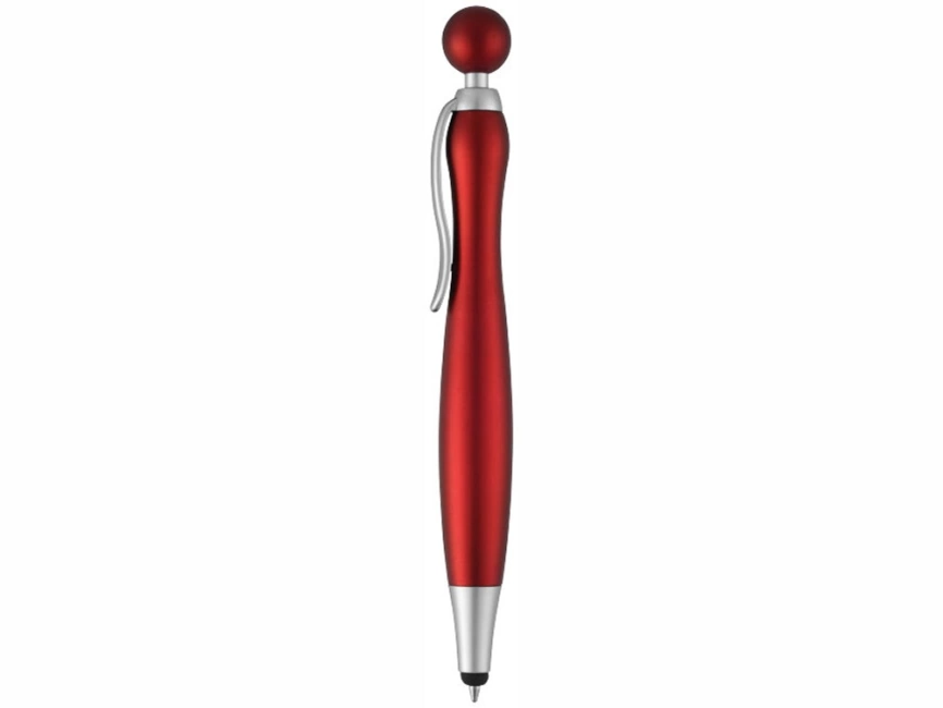 Ручка-стилус шариковая Naples, красный фото 3