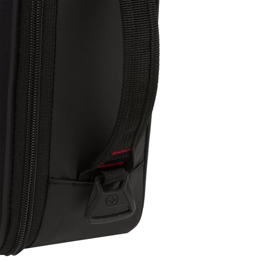 Горизонтальная термосумка для ланча Swissgear, черная фото 5