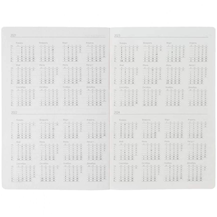 Ежедневник Slip ver.1, недатированный, черный фото 7