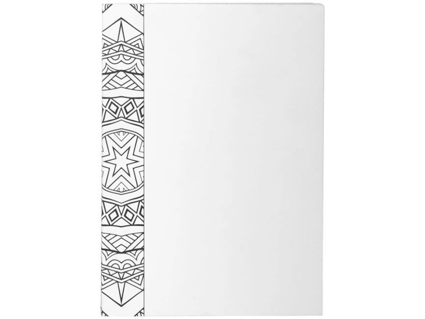 Блокнот А5 Doodle Colour Therapy, белый/черный фото 4